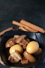 Pork Stew with Egg in Thai Sugar Sauce
