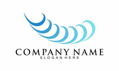 Abstract circle vector design