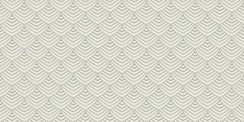 Fish Scale 01C Seamless Vector Illustration