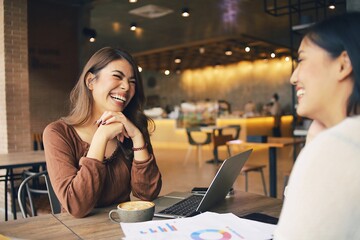 couple sitting in cafe
