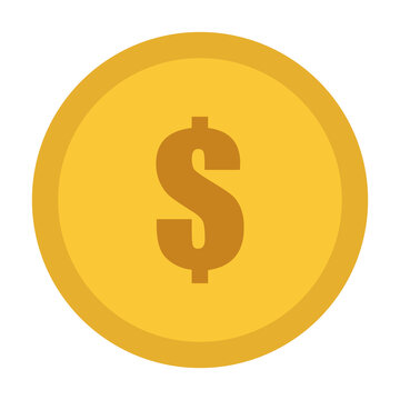Money vector image icon. Dollar.