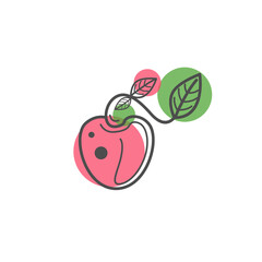 An Apple Design Vector Logo