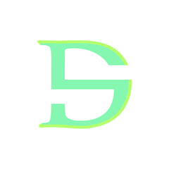 ds initial logo design