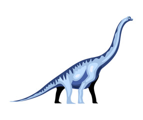 Brontosaurus Cartoon Dinosaur Composition