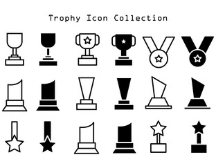 Trophy icon collection