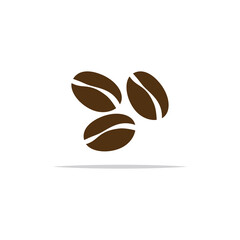 coffee bean icon vector