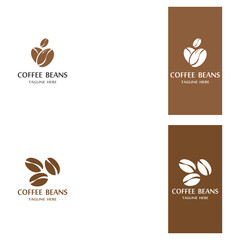 coffee bean icon vector