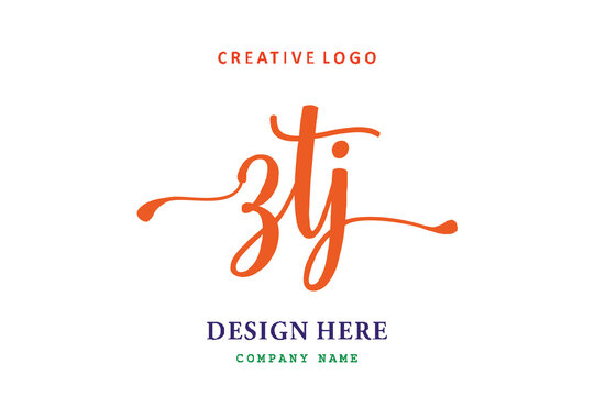 ZTJ lettering logo is simple, easy to understand and authoritative