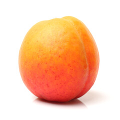 peach isolated on white background