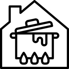 cook modern line style icon