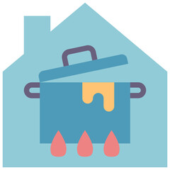 cook flat style icon
