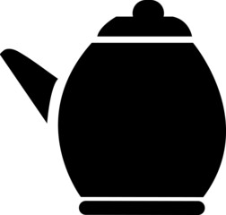 teapot kettle icon. teapot kettle vector design on white background..eps