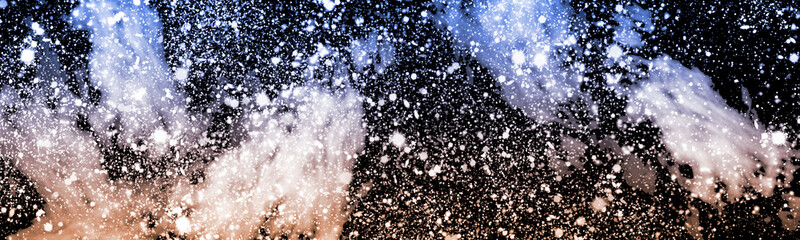 Fototapeta premium abstract space, colorful nebula, stars and sky