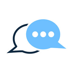 Message, conversation, chat icon. Editable vector graphics.