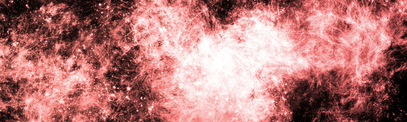 Obraz premium abstract space, colorful nebula, stars and sky