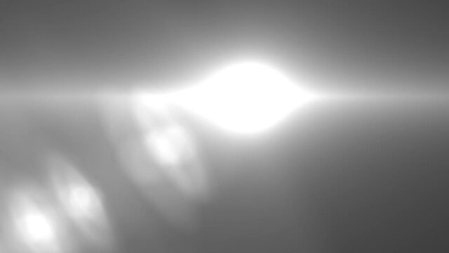  Optical flare white on black background 4k footage, White Flares blinking background.