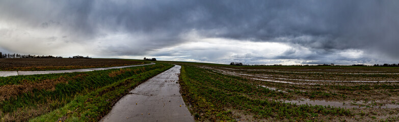 Campagna nel Nord dei Paesi Bassi