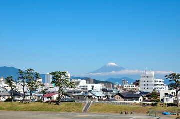 静岡市と富士山