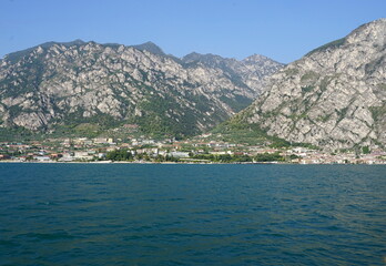 Fototapeta na wymiar Seebilder vom Gardasee in Italien