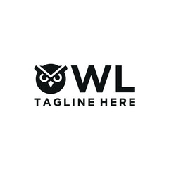 owl vector template inspiring logo design