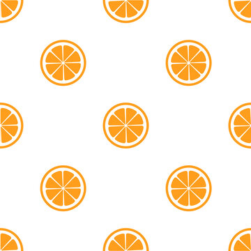 orange slices background