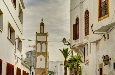 Fototapeta na wymiar Casablanca Medina, HDR Image