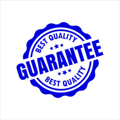 Best Quality Guarantee Blue Seal Isolated Vector