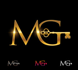 MG Home and Real Estate Monogram Logo