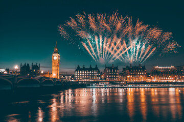 Celebrating New Year in London