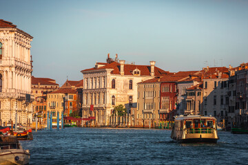 Gran Canale (Grand Canal) of Venezia, Veneto, Italy..