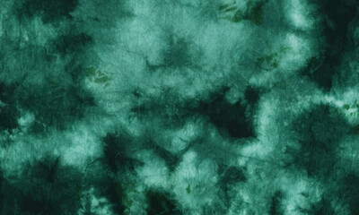 Fototapeta na wymiar abstract green background. colorful green sky tie-dye pattern background design.