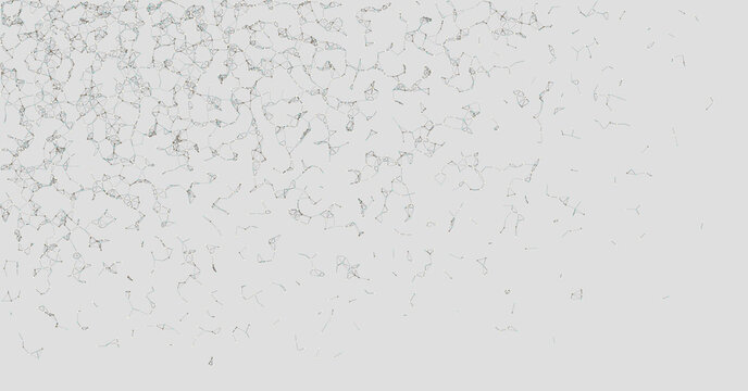 Abstract Low Polygon Mesh color Generative Art background illustration