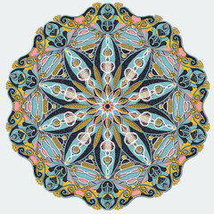 Colorful mandala for zen relaxation