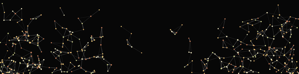 Abstract Low Polygon Mesh color Generative Art background illustration