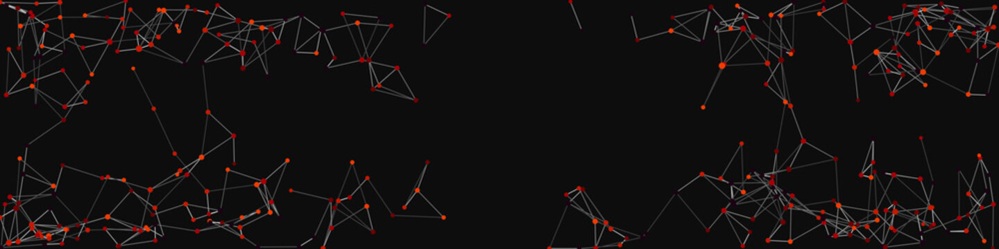 Abstract Low Polygon Mesh color Generative Art background illustration