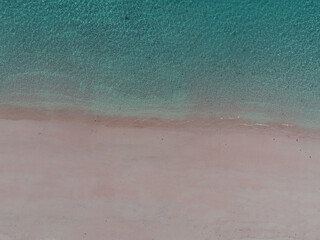 One fine day with pink sand at Long Pink Beach, Labuan Bajo