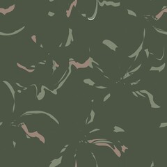 Floral Brush strokes Seamless Pattern Background