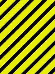 Diagonal gestreifter Hintergrund mit Streifen in gelb und schwarz