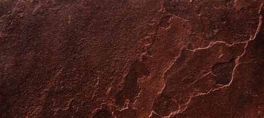 Details of sand stone texture, closeup shot of rock surface with vignette at cover, idea for background.