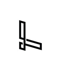 This logo is an alphabet logo, which is suitable for the initials of your name or business