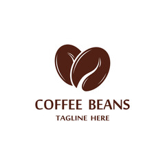 coffee bean icon vector