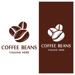 coffee bean icon vector