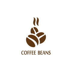 coffee bean icon vector