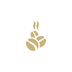 Obraz premium coffee bean icon vector