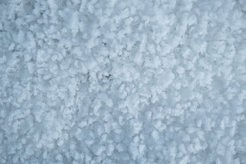 Freezing snowflakes texture