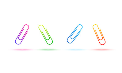 graffette, ufficio, cancelleria, clip