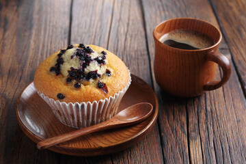 Cupcake and coffee
