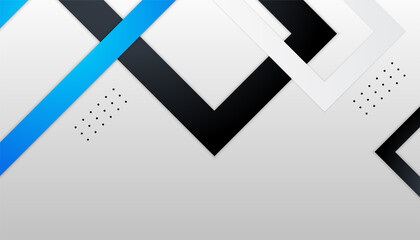 Abstract blue geometric shape overlay layer background technology style.