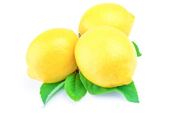 Limon isolated on a white background cutout