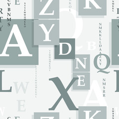 abstract background with alphabet	